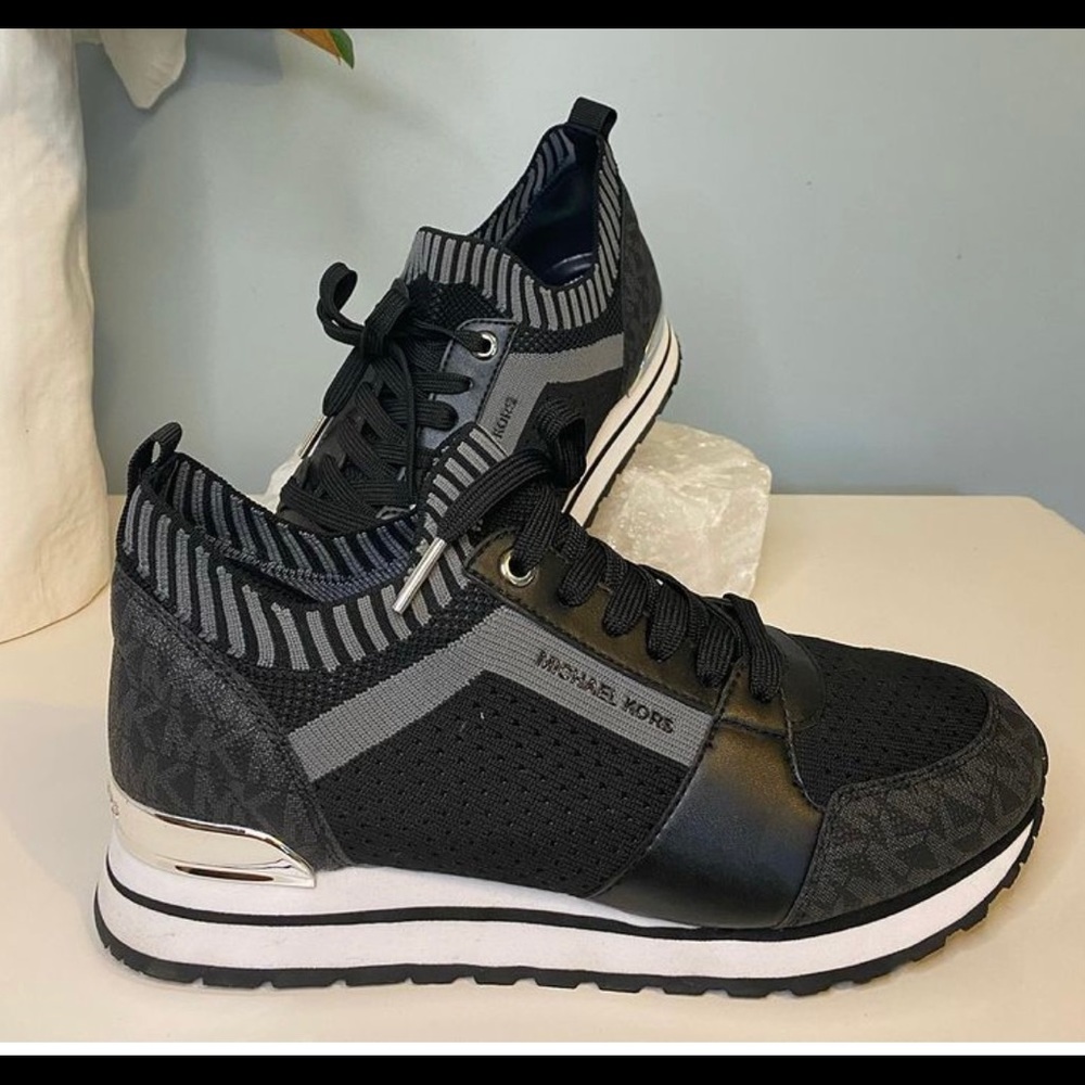 Michael Kors - Women’s Black & Grey Running Shoes